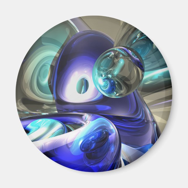 Íman Joia do Abstrato do Nilo (Frente)