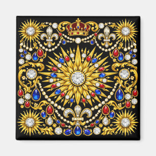 Íman jóias do Palácio de Versalhes O Rei Sol inspiradas