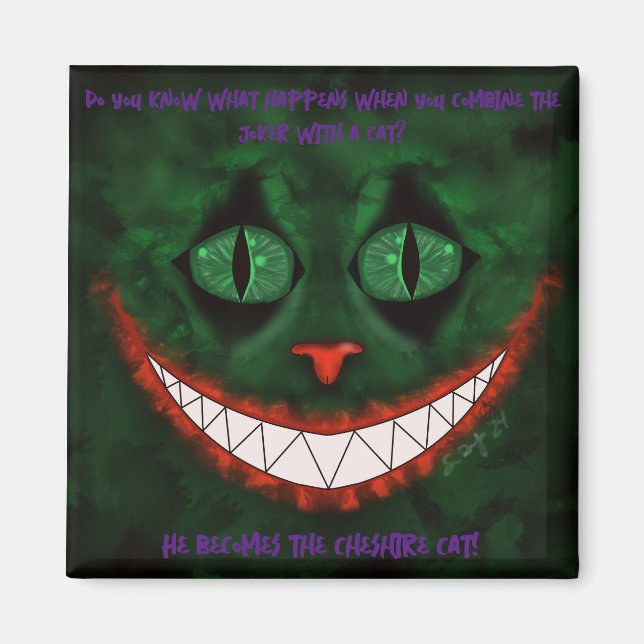 Íman Joker Cheshire (Frente)
