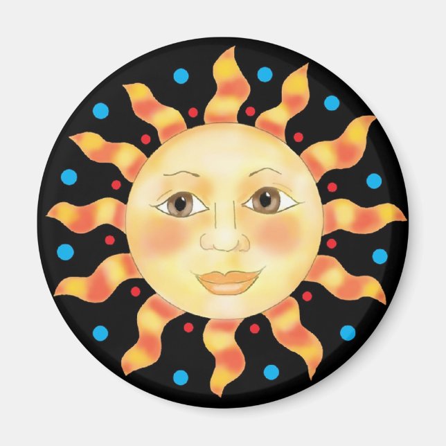 Íman Joker Sun Face Magnet (Frente)