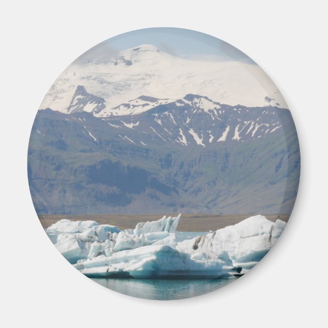 Íman Jokulsarlon Islândia Magnet (Frente)