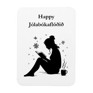 Íman Jolabokaflod - Inundação de Livros na Islândia