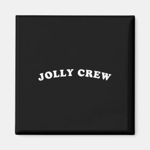 Íman Jolly Crew Engraçado Camisas de Natal Reinadores S