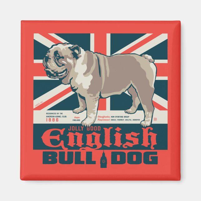 Íman Jolly Good English Bulldog (Frente)