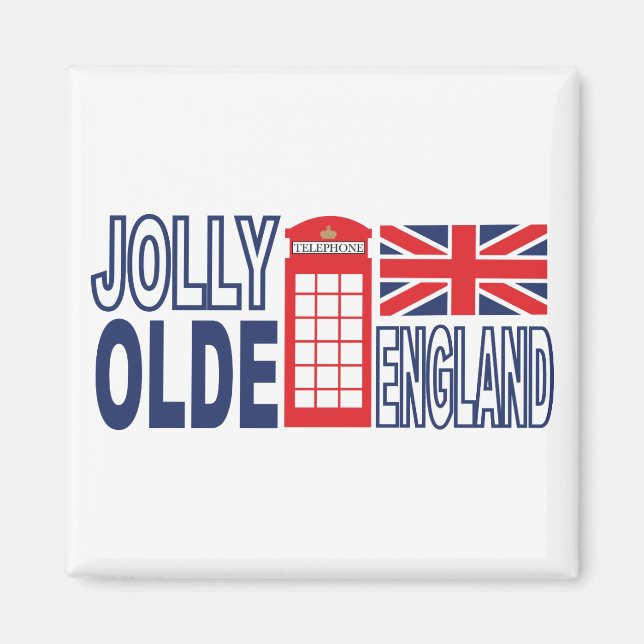 Íman Jolly Olde England (Frente)