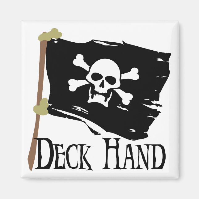 Íman Jolly Roger Deck Hand (Frente)
