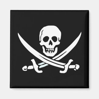Íman Jolly Roger Pirate Magnet