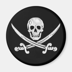 Íman Jolly Roger Skull