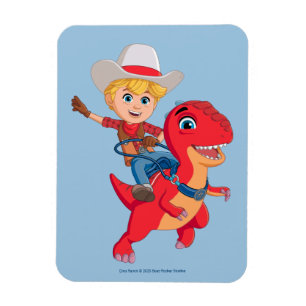 Íman Jon e Blitz Dino Ranch