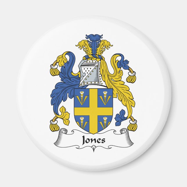 Íman Jones Family Crest (Frente)