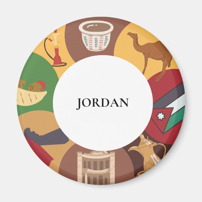 Íman Jordan Magnet (Frente)