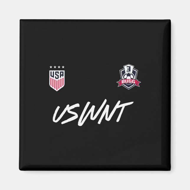 Íman Jordyn Bugg 3 Navy Uswnt Oficialmente Licenciado  (Frente)