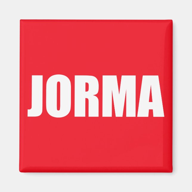 Íman Jorma (Frente)