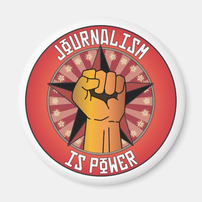 Íman Jornalismo é poder (Frente)