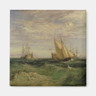 Íman Joseph Mallord William Turner   a afluência de