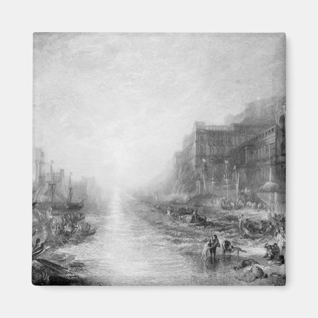 Íman Joseph Mallord William Turner | Embarque de (Frente)