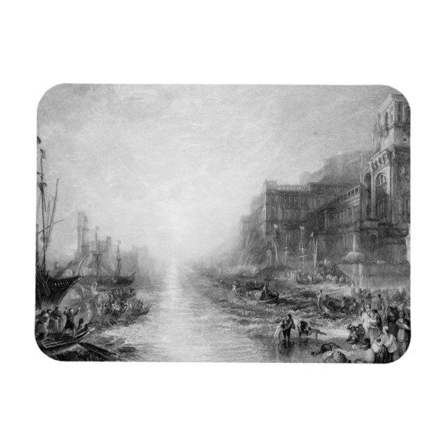 Íman Joseph Mallord William Turner | Embarque de (Horizontal)