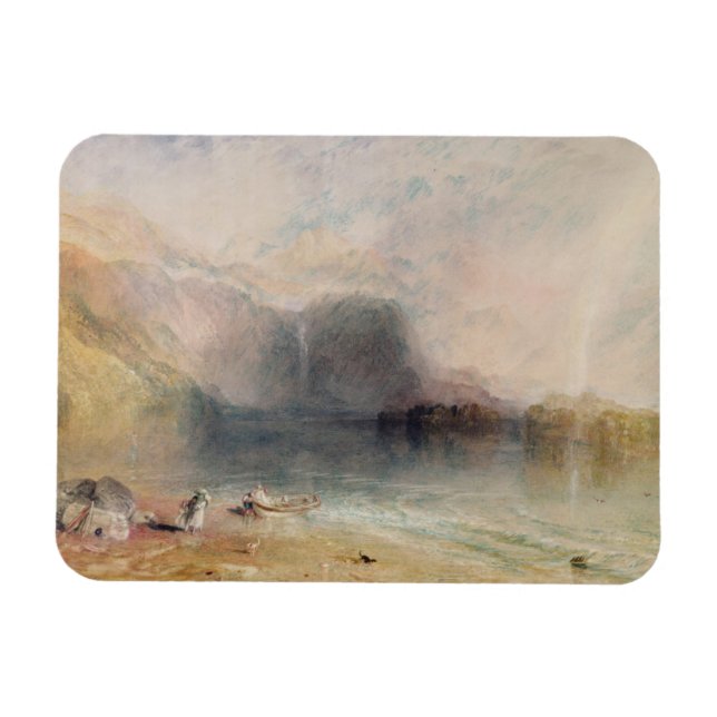 Íman Joseph Mallord William Turner | Lago Keswick, Cumb (Horizontal)
