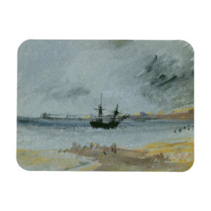 Íman Joseph Mallord William Turner Navio Aground, Bri