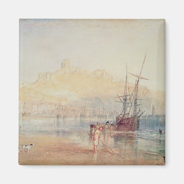 Íman Joseph Mallord William Turner | Scarborough, 1825 (Frente)