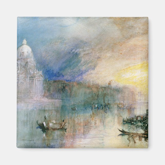 Íman Joseph Mallord William Turner | Veneza: Grande Can (Frente)