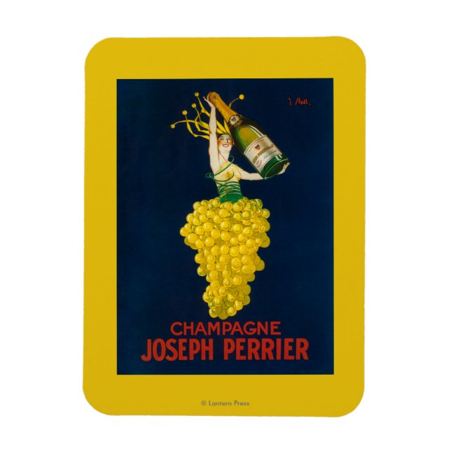 Íman Joseph Perrier Champagne Promocional (Vertical)