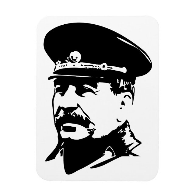 Íman Joseph Stalin, USSR, CCCP, Soviet Union, Communism (Vertical)