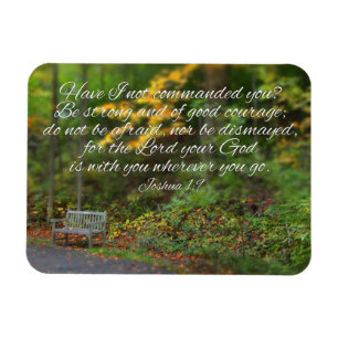 Íman Joshua 1:9 Escritura Cristã Versa Bíblia