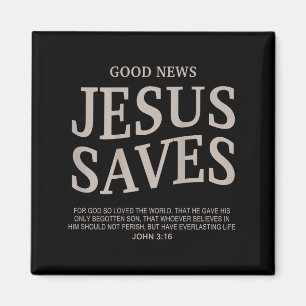 Íman Jovem Boas Notícias Jesus Salva Funny Christian Go