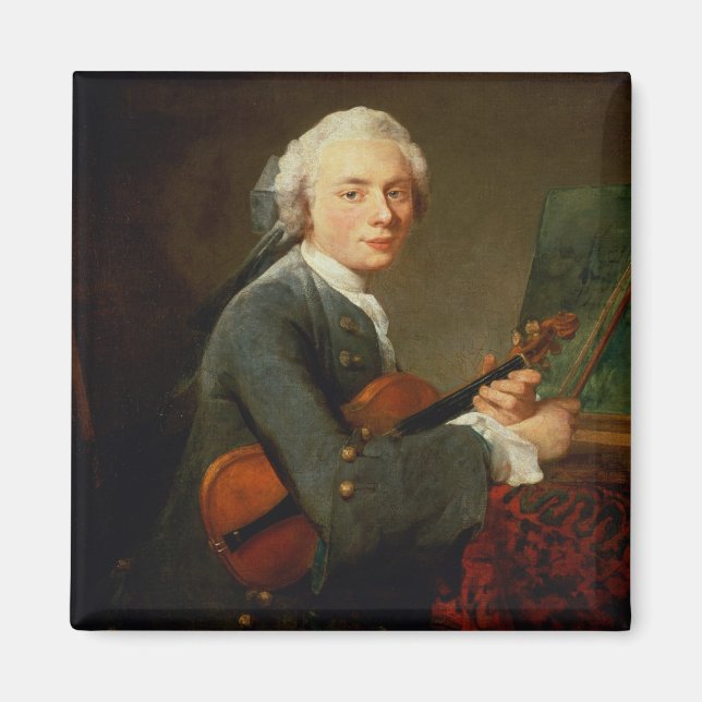 Íman Jovem com um Violino (Frente)