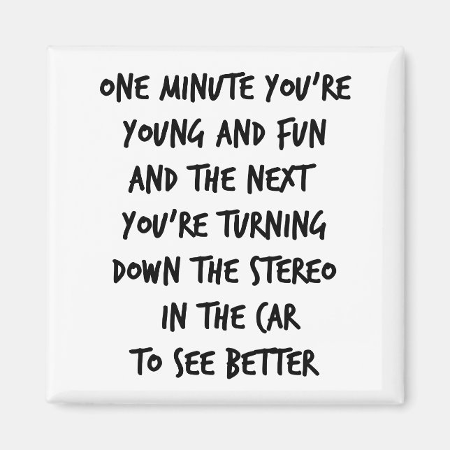 Íman Jovem e Divertido (Frente)