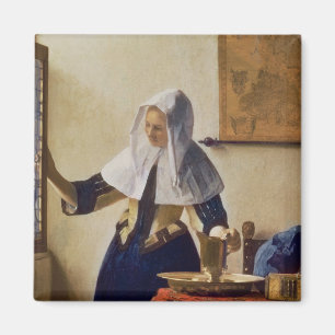 Íman Jovem mulher com um jarro de água, c.1662