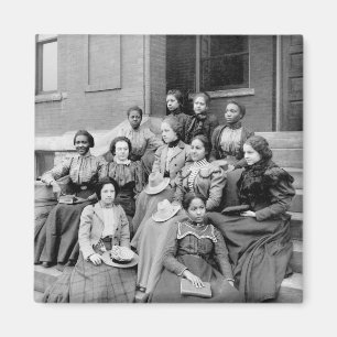 Íman Jovens senhoras em Fisk, 1890s