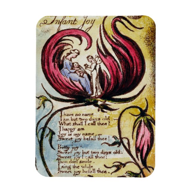Íman 'Joy Criança', placa 23 de 'Canções de Inocência e (Vertical)