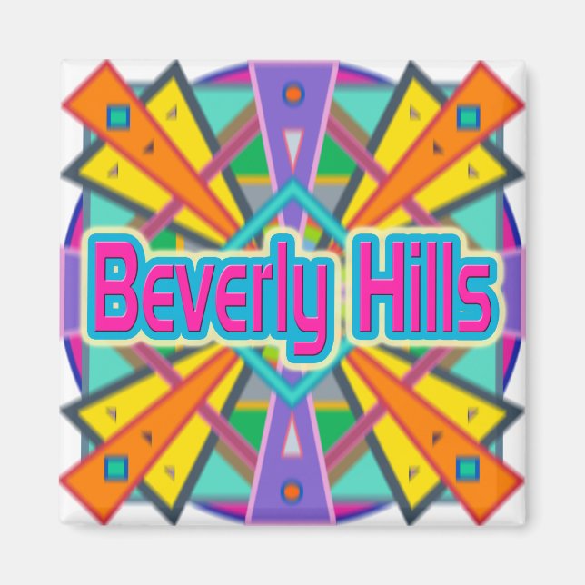 Íman Joy Design "Beverly Colinas" Magnet (Frente)
