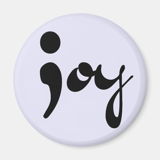 Íman Joy Semicolon Magnet (Frente)