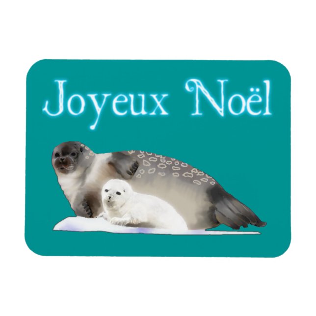 Íman Joyeux Noё l - Selo com Toque (Horizontal)