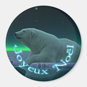 Íman Joyeux Noё l - Urso Polar De Borda De Gelo