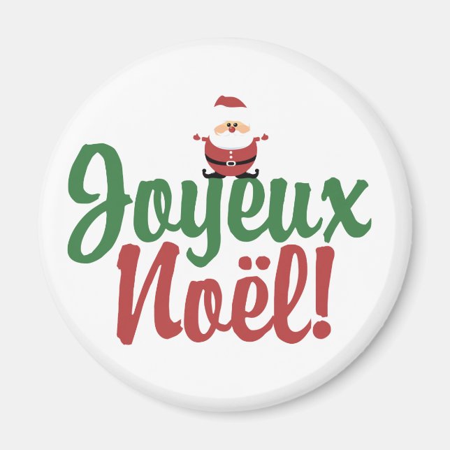 Íman Joyeux Noel Feliz Natal (Frente)