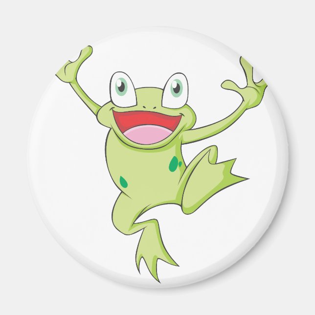 Íman Joyful American Bullfrog (Frente)