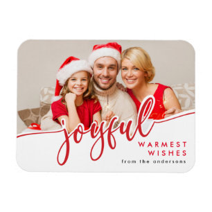 Íman JOYFUL - Tendência de Natal Branco