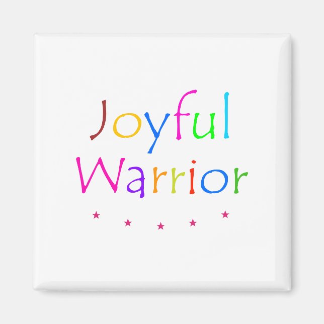 Íman Joyful Warrior (Frente)