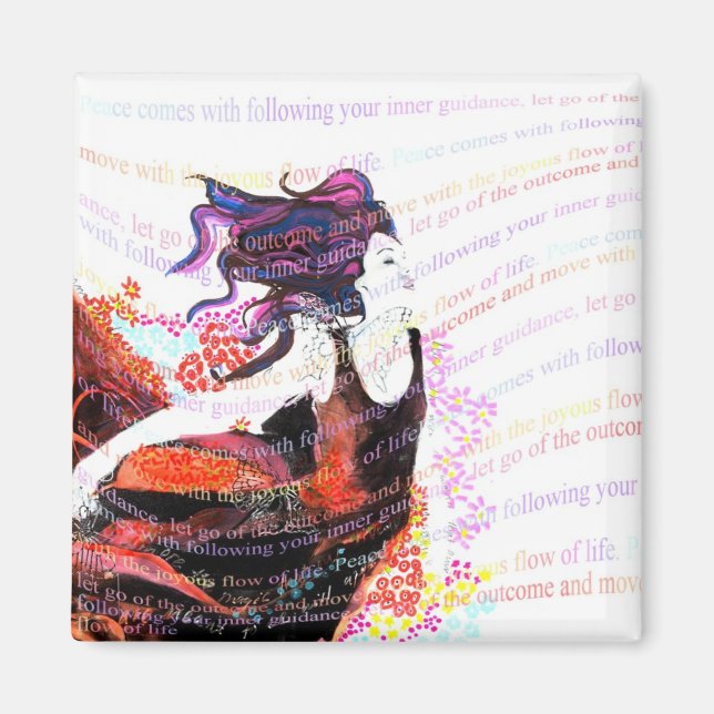 Íman Joyous Flow Magnet, Rebecca Tedder (Frente)