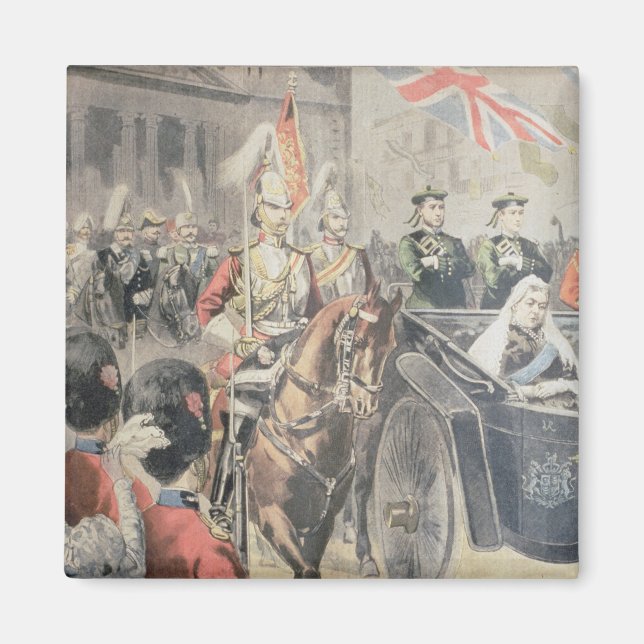 Íman Jubileu da Rainha de Inglaterra (Frente)