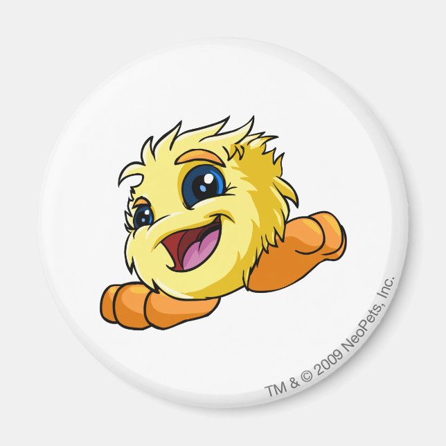 Íman JubJub amarelo (Frente)