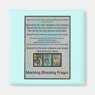 Íman Judaísmo Benção Batik Hamsa Magnet