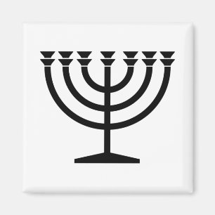 Íman Judeu Menorah (Símbolo do Judaísmo)