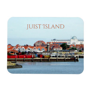 Íman Juist City and Harbor, Juist Island, East Frisia