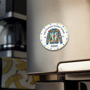 Íman Juíza do Concurso da Sweater de Natal Feia