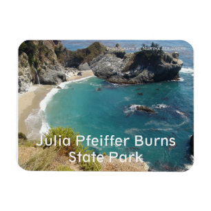 Íman Julia Pfeiffer queima o ímã do parque estadual